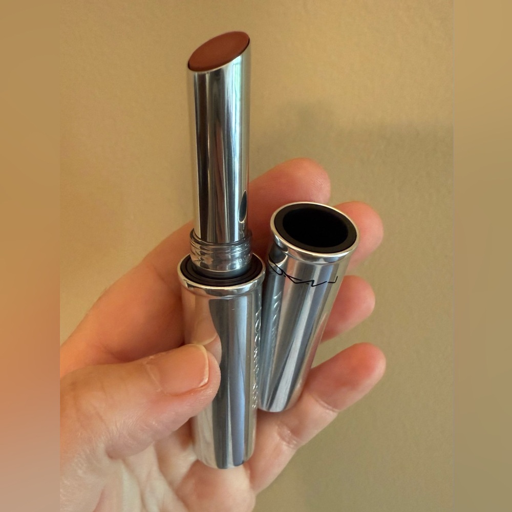 New MAC Locked Kiss 24 Hour Lipstick in Meticulous (#67)